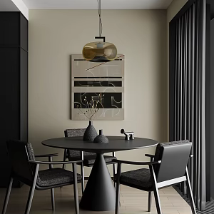 Modern Restaurant Diablo Restaurant 3d model