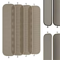 Modern Wall Decor With Grid Texture And Beige Gray Striped Designs For Home