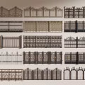 Diverse Ornamental Wrought Iron Fences With Intricate Designs And Styles