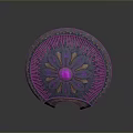 Medieval Shield Ancient Shield Defensive Weapon Ancient Shield Iron Shield Protective Shield Wooden Shield 3d model