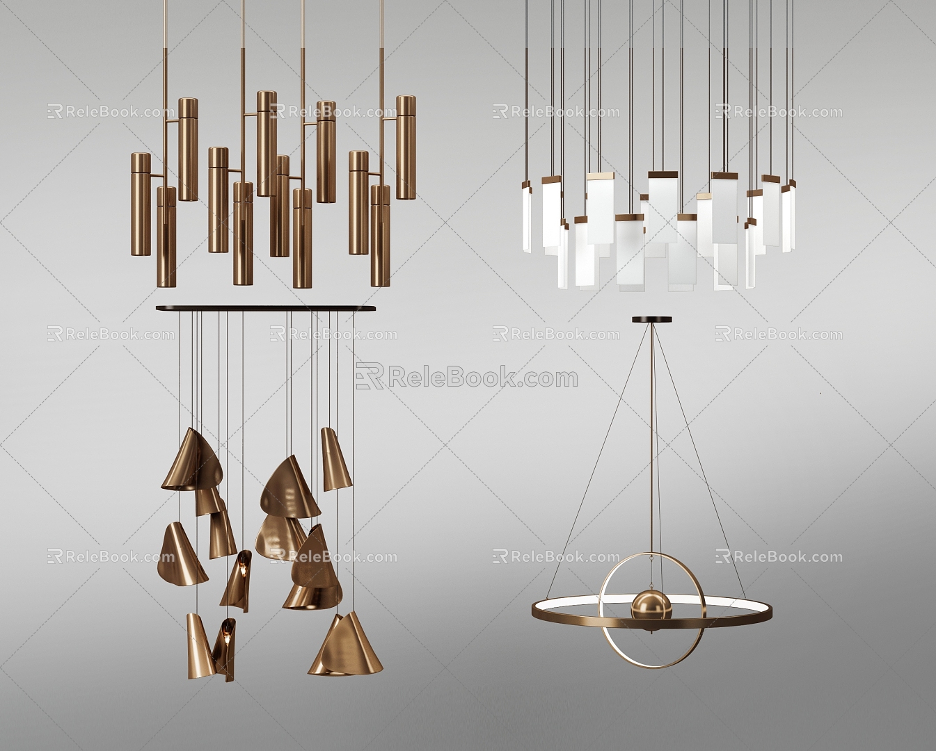 Nordic Style Chandelier Ceiling model