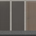 Modern Interior Hinged Doors With Various Color Finishes For Home Design