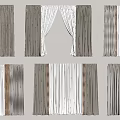 Various Stylish Window Curtain Designs With Neutral Colors And Elegant Styles For Home Decor
