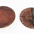 Road Infrastructure Metal Manhole Covers Circular Design With Reinforced Cross Structure And Edge Holes