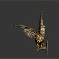 Eagle Large Eagle Owl Raptor Falcon Bird Bird Bird Animal Game Animal 3d model