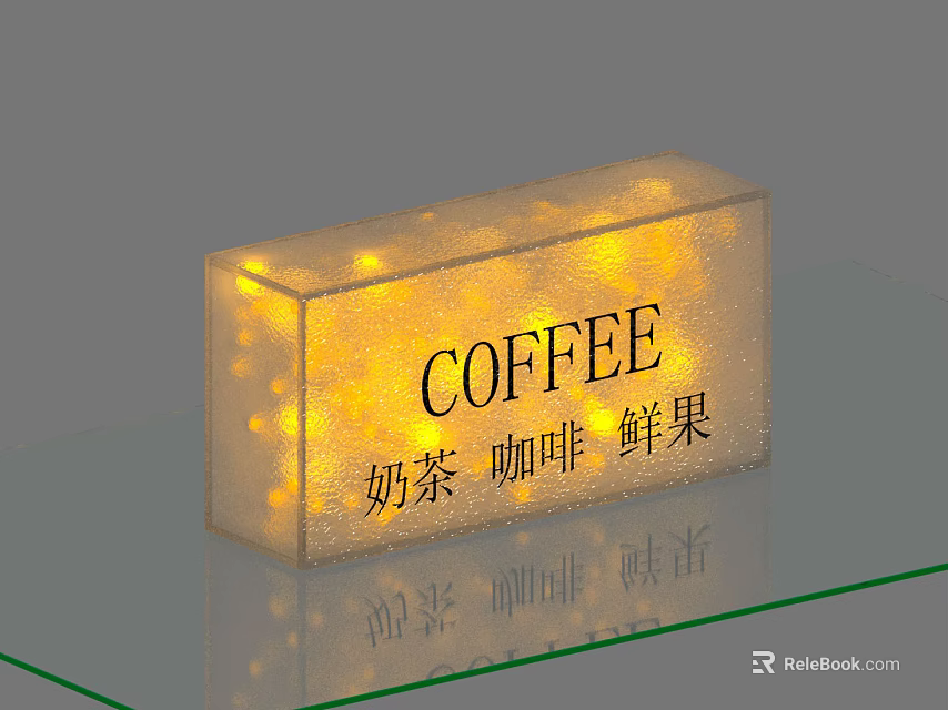 Road Facilities With Street Lights Traffic Signs And Safety Barriers 3d model 