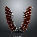 angel wings angel wings virtual items game items game props daily necessities 3d model
