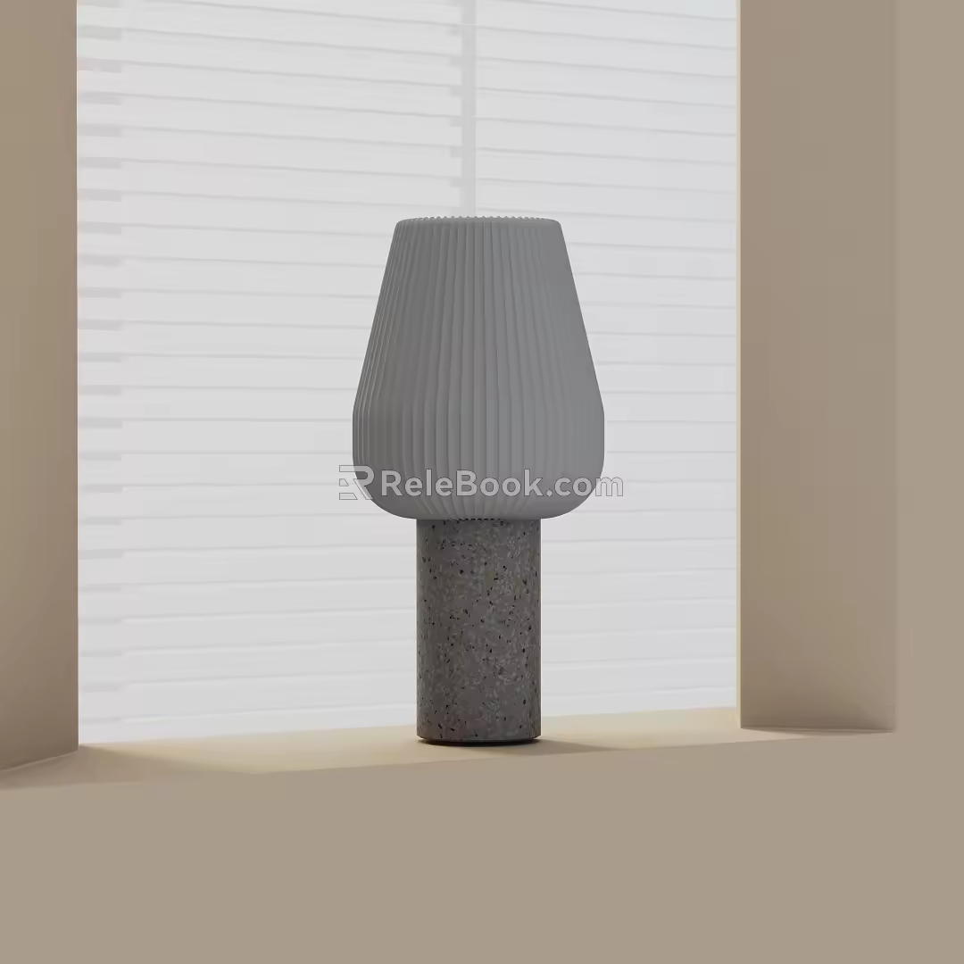 Table lamp 3d model