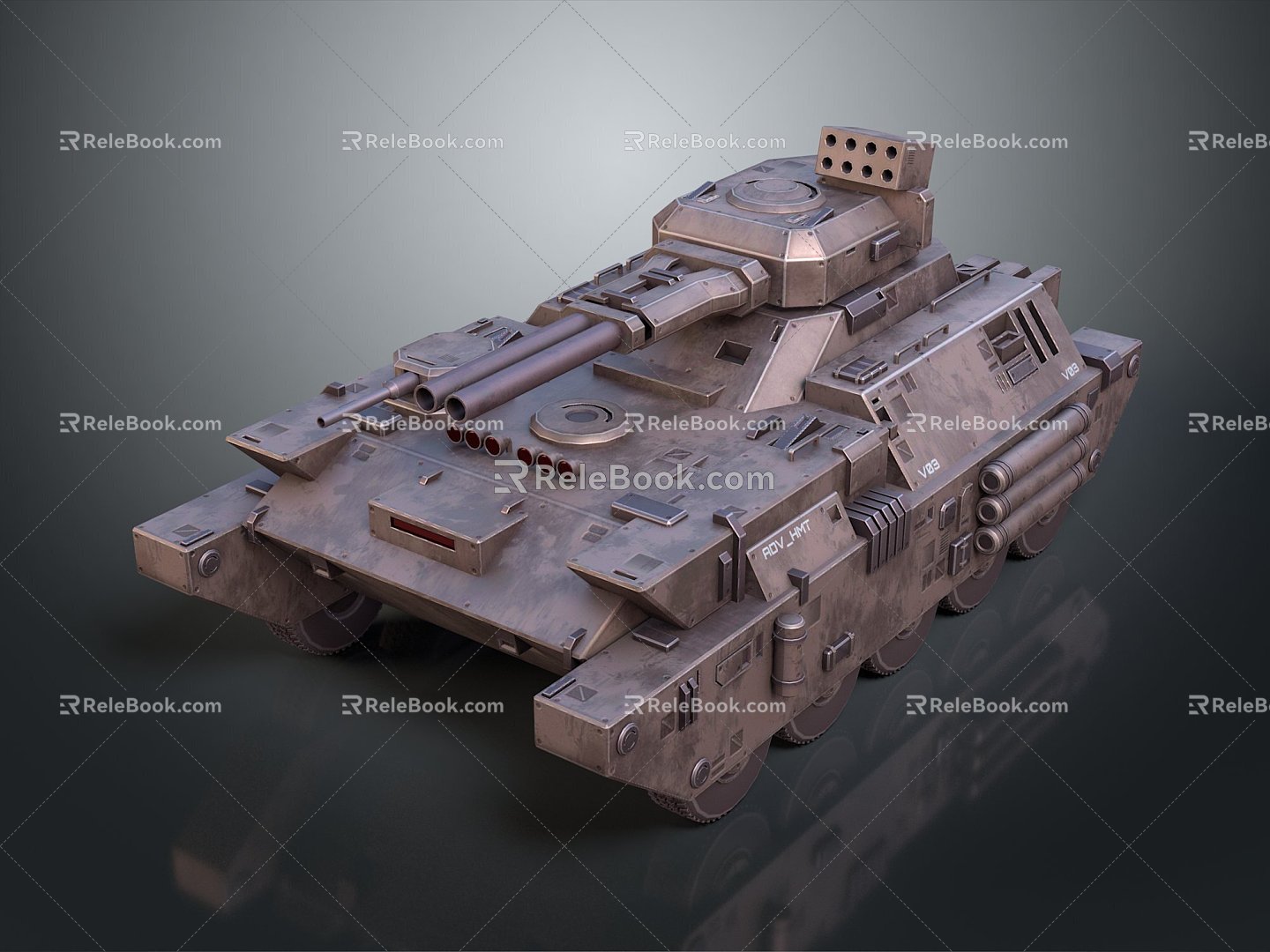 Light Tank Light Armored Modern Tank Modern Tank World War II Tank World War I Tank Heavy Tank 3d model