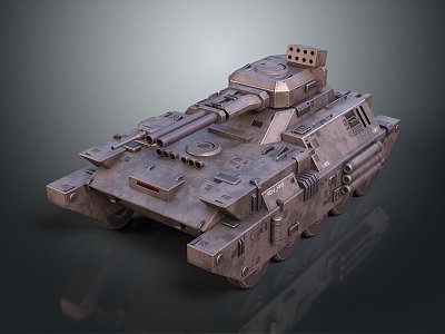 Light Tank Light Armored Modern Tank Modern Tank World War II Tank World War I Tank Heavy Tank 3d model