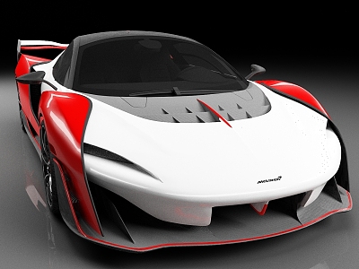 McLaren Saber Sabre Sedan Car Luxury Car Racing sports car 3d model