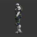 Sci-Fi Armor Alien Armor Sci-Fi Armor High-Tech Armor Futuristic Armor Alien Warrior Armor 3d model