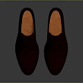 Stylish Burgundy Leather Shoes with Laces and Orange Lining for Daily Use