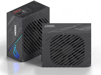 ASUS ROG Power Supply Computer Power Supply Computer Accessories Computer Cooling 3d model