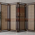 Screen partition 3d model