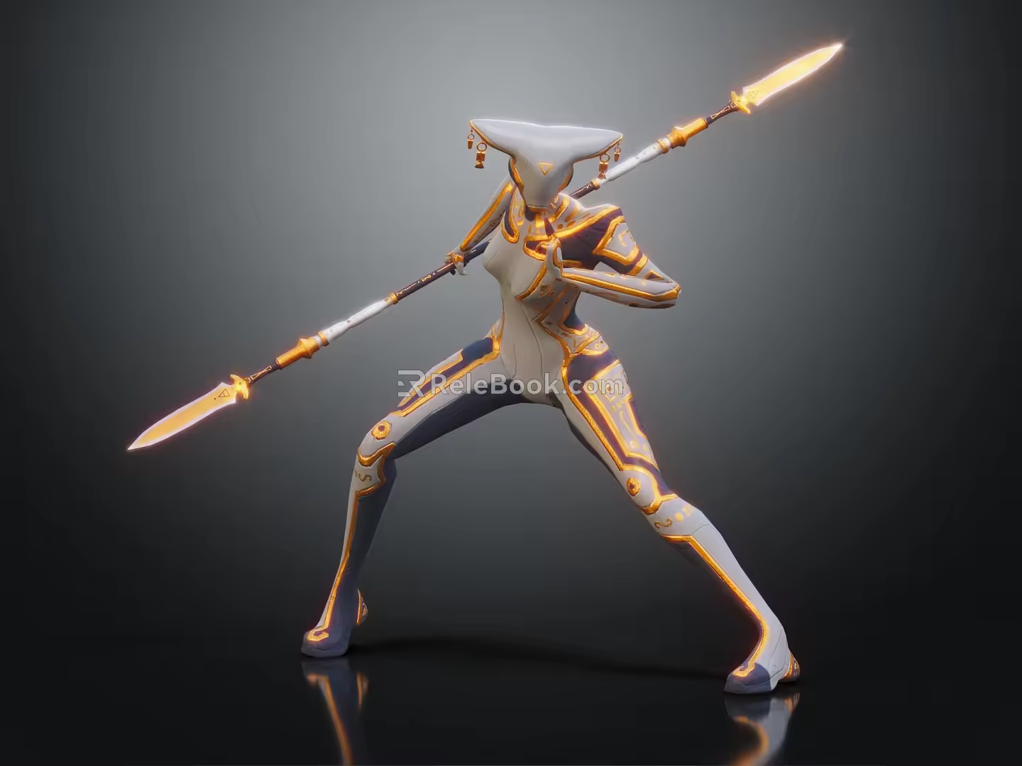 Modern game characters Sci-fi characters Alien characters Alien warriors 3d model