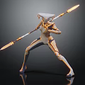Modern game characters Sci-fi characters Alien characters Alien warriors 3d model