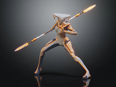 Modern game characters Sci-fi characters Alien characters Alien warriors 3d model