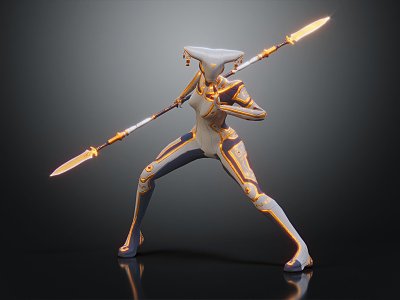 Modern game characters Sci-fi characters Alien characters Alien warriors 3d model