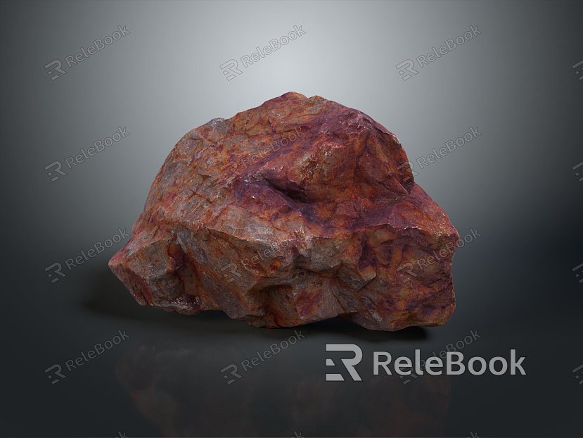 Rock Rock Block Rock Block Rock Specimen Boulder Big Stone Block Rock Stratum Rock Stratum Rock Stratum Rock model