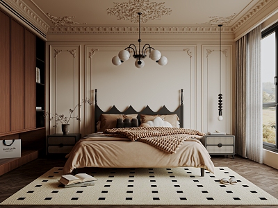 French Bedroom 3d model