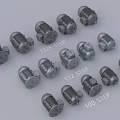 Industrial Motors Equipment With 100 112 132 STEP Models For Industrial Applications