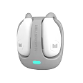 EDIFIER Wireless Earbuds With Gray Charging Case White Headphones And Green Indicator