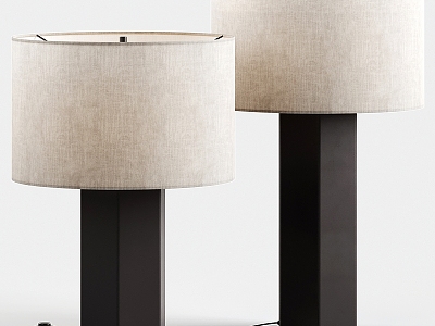 Modern table lamp 3d model