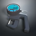 Digital Thickness Gauge With LCD Display For Precision Measurement Tool 3d model