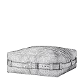 Sofa stool 3d model