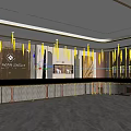 Luxury Jewelry Store Interior Design With Glass Display Counters And Elegant Lighting