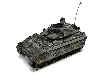 Modern Tanks 3d model