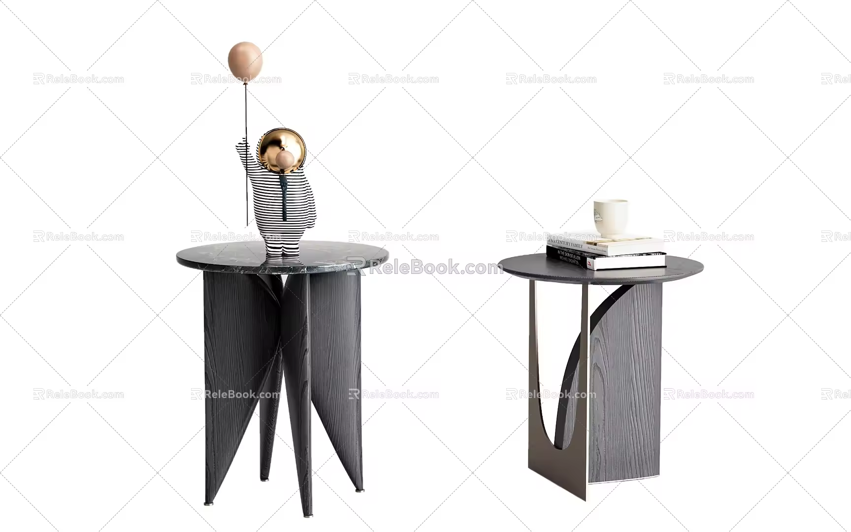Modern round a few sides a few corners 3d model