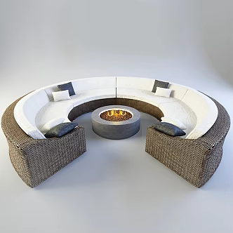Multiplayer Sofa 3d model