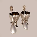 Vintage Silver Egg Cups With Claw Feet And Decorative Spoons Set