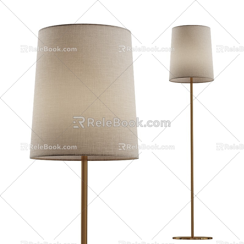 Modern Home Floor Lamp 3d model