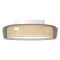 Modern Round Ceiling Light With Sleek Design And Transparent Shade