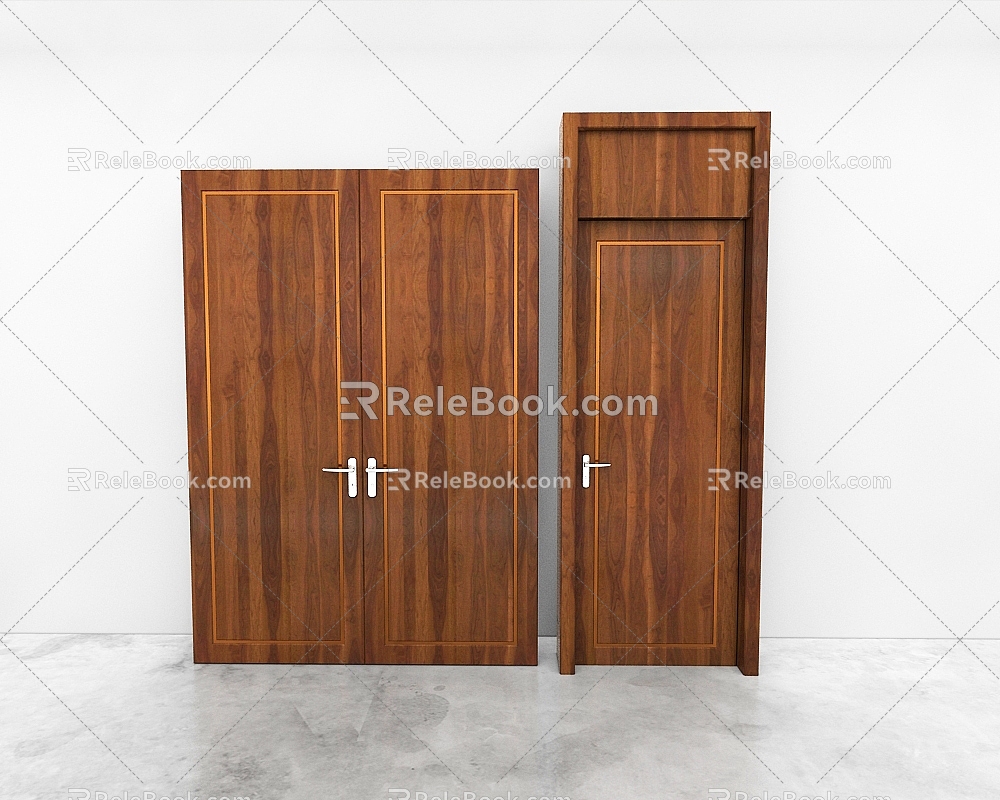 Door combination 3d model