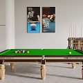 Modern billiard table 3d model