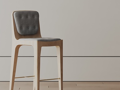 Modern Bar Chair 3d model