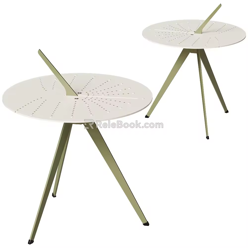 Modern side corner 3d model