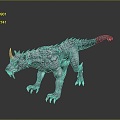 Monster Monster Monster Monster Monster Warrior Alien Monster Alien Monster 3d model