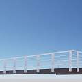 Modern Railing 3d model