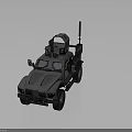 Armored Tactical Military Vehicle With Mounted Weapon System And Reinforced Armor