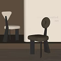 Modern Dining Chairs With Upholstered Seats And Wooden Legs In Stylish Design