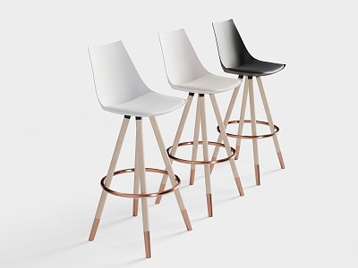 BANQUETA Bar Chair 3d model