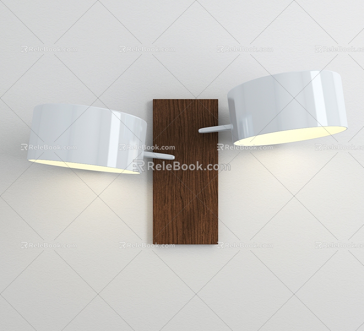 Modern minimalist wall lamp 3d model