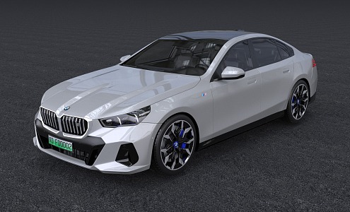 BMW i5 New Energy Vehicle Electric Vehicle Luxury Car 3d model