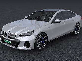 BMW i5 New Energy Vehicle Electric Vehicle Luxury Car 3d model