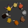 Characters Game Characters Game Characters Realistic Characters Cartoon Characters CG Characters PBR Characters 3d model